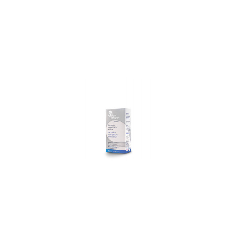 Koloidní stříbro kapky 50ml - koncentrace 10ppm