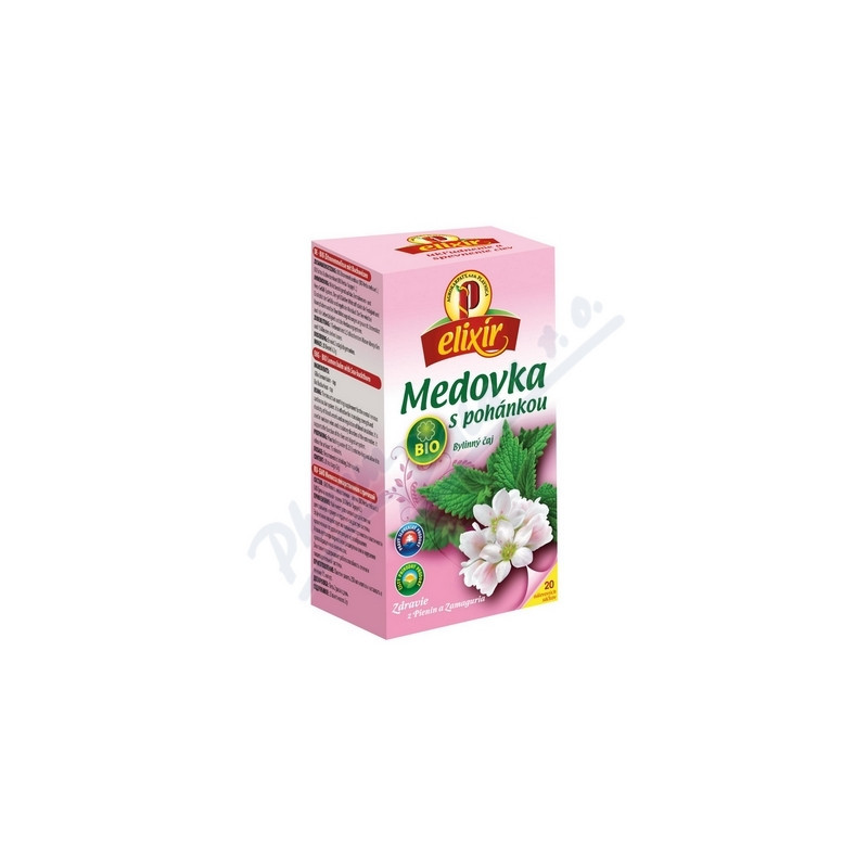 Elixír - Meduňka s pohankou Bio