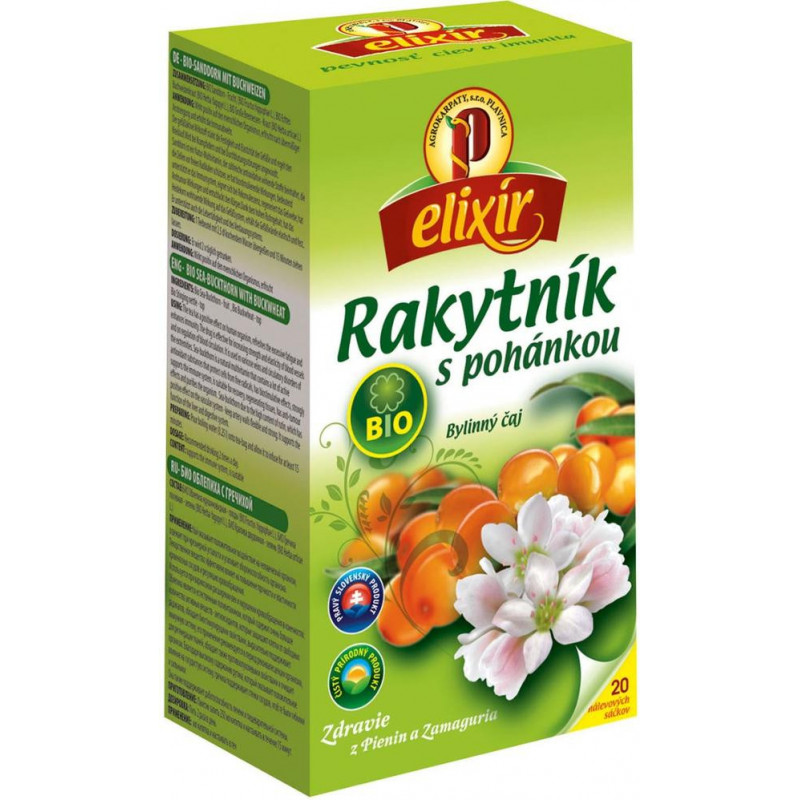 Elixír - Rakytník s pohankou Bio