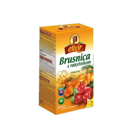 Elixír - Brusinka s rakytníkem