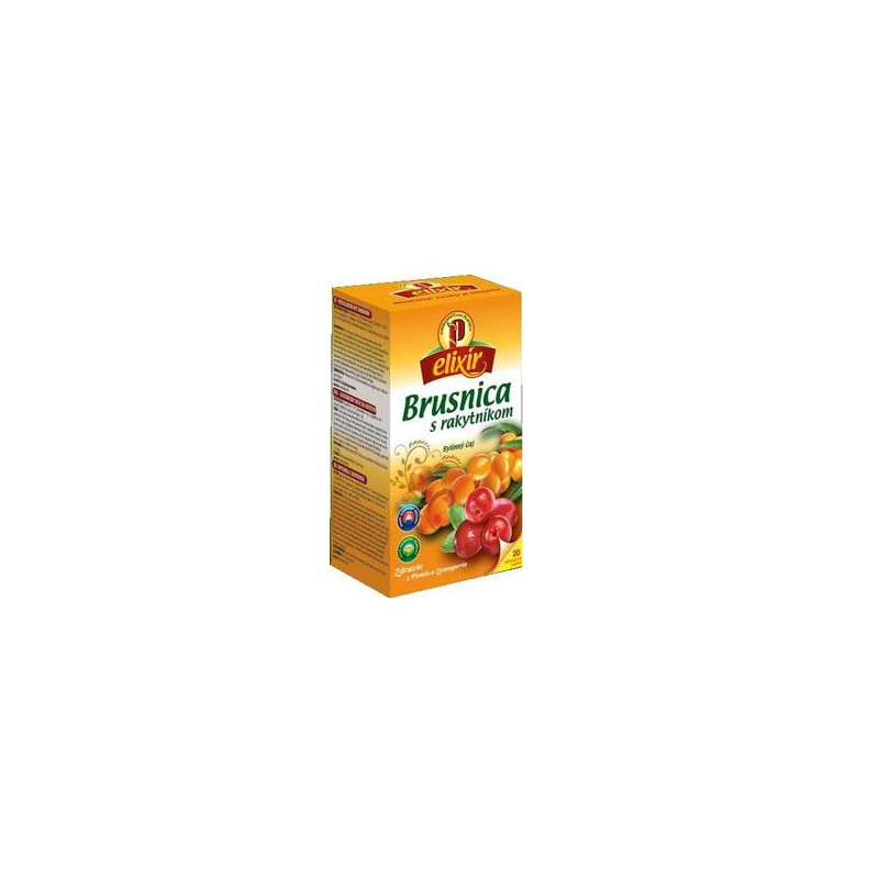 Elixír - Brusinka s rakytníkem
