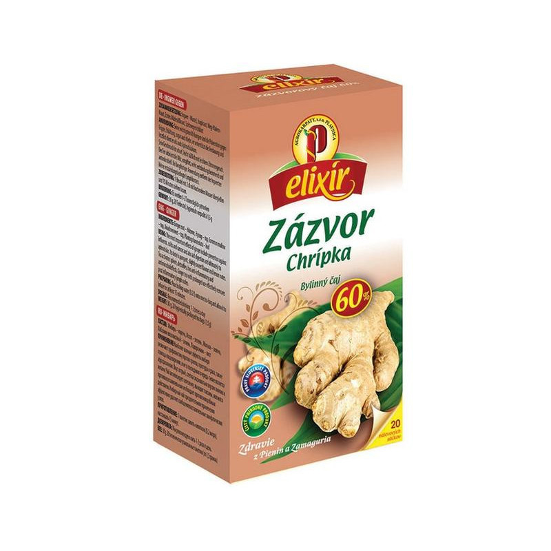 Elixír - Zázvor chřipka