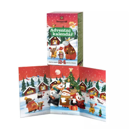 SONNENTOR Adventní kalendář® 24 různých druhů čajů bio - CZ-BIO-003